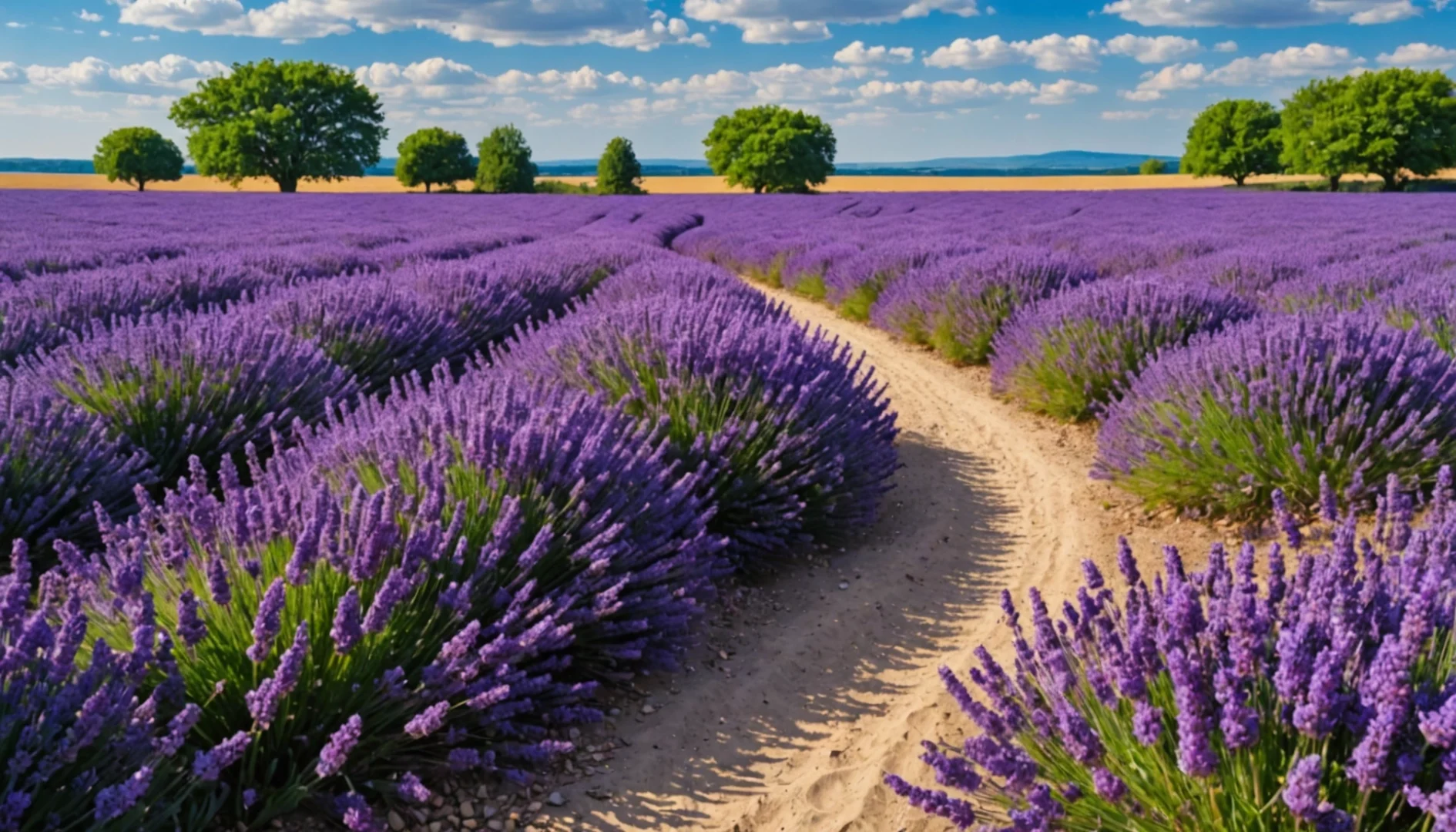 fleur avec fleurs violettes