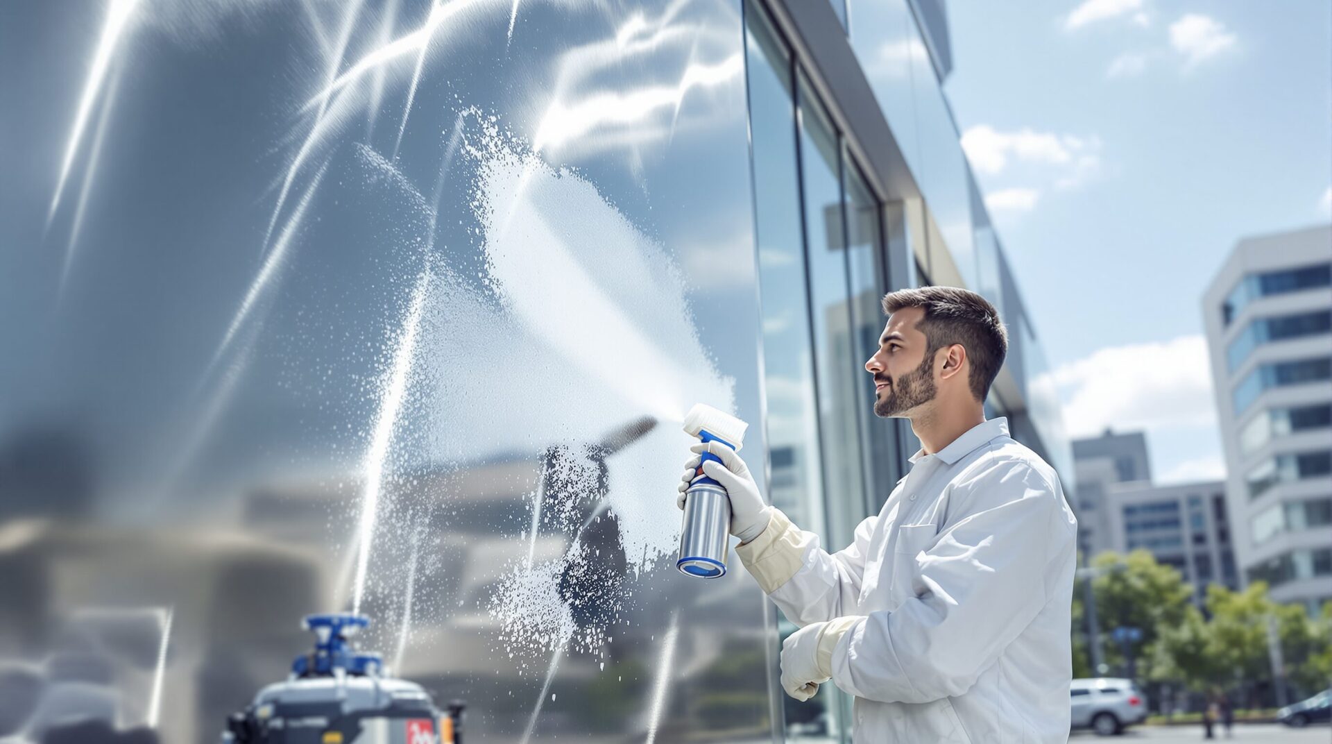 façades métalliques entretien et protection