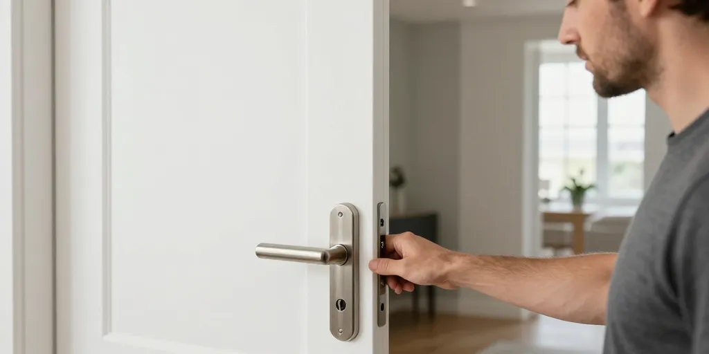 serrure magnetique porte interieure